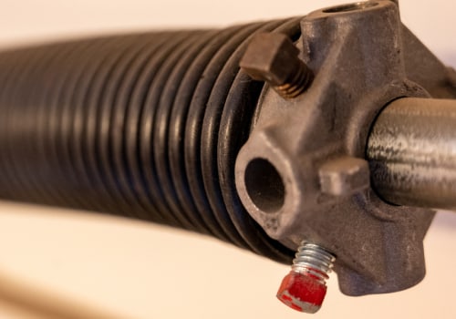 The Importance of Inspecting and Maintaining Garage Door Springs During Maintenance